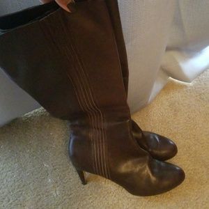 Cole Haan Shoes - Knee high soft brown leather Cole Haan boots Cole Haan Shoes - Knee high soft brown leather Cole Haan boots